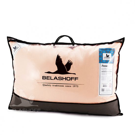 Подушка пуховая "Люкс"  Belashoff  высокая 50х70 см