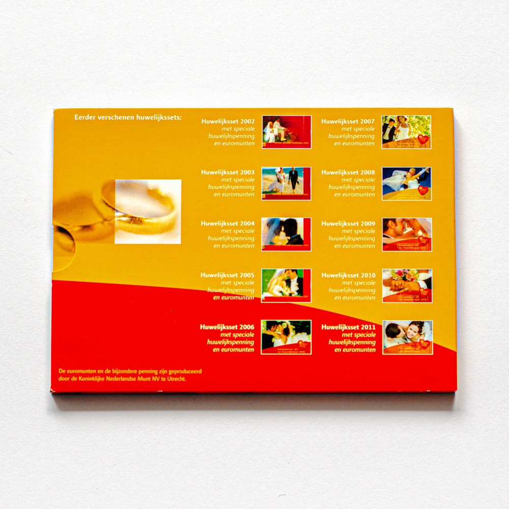 Netherlands 2012 Wedding Coin Set