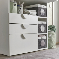 IKEA LEN  (ИКЕА ЛЕН)  -  Коробка, 2 шт, зеленый/светло-серый