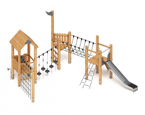 Детский игровой комплекс 1 Лиственница ДИК 2.24.02-Л