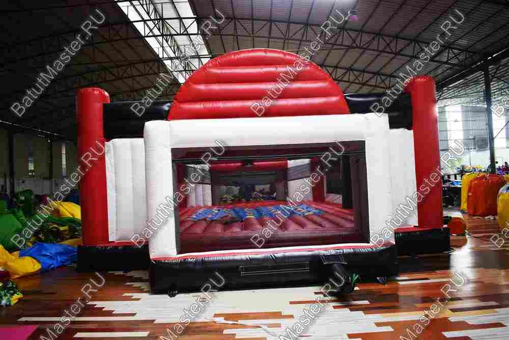 Надувная спортивная площадка "Три в одном", 16*8*2,2 м