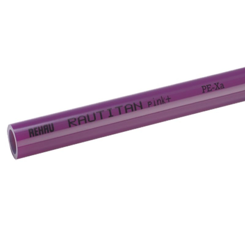 Труба универсальная RAUTITAN pink+ 20х2.8 мм, бухта 120 м