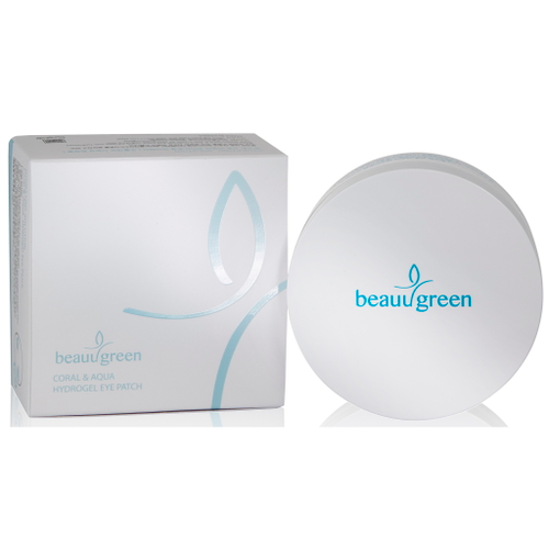BeauuGreen Гидрогелевые патчи для глаз с экстрактом коралла и морской водой - Hydrogel Coral & Aqua Eye Patch, 60 шт
