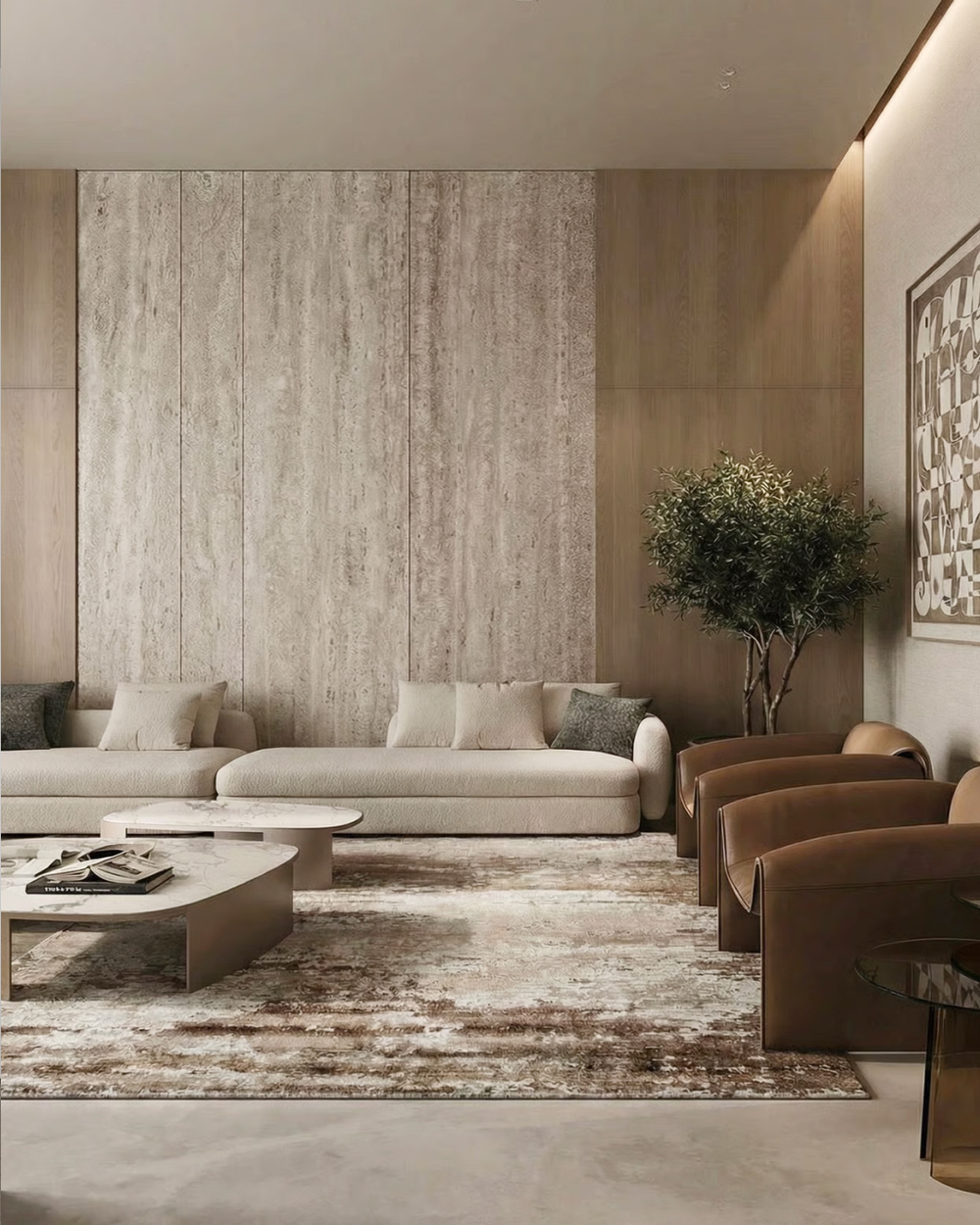 Гибкий камень Decaro WallPanels Flex Stone D1015 Travertine