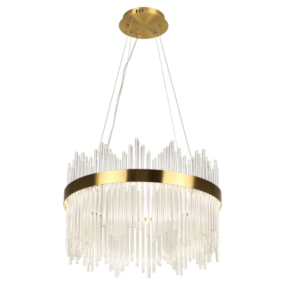Люстра Rivoli Gwen 6192-201 подвесная светодиодная LED 3000-6300К 112 Вт с пультом | Rivoli