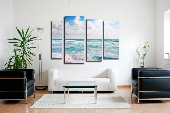 Модульная картина "Сила океана"