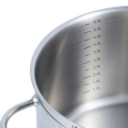 Кастрюля из нержавеющей стали Gipfel Signo 1363 24 см/5,7 л