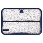 Пенал ПИФАГОР, 1 отделение, ткань, "Green Car", 270360