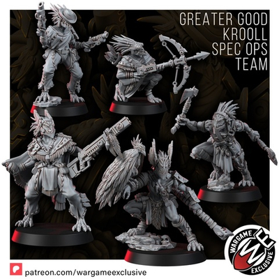 Kroot Kroll Spec Ops Team