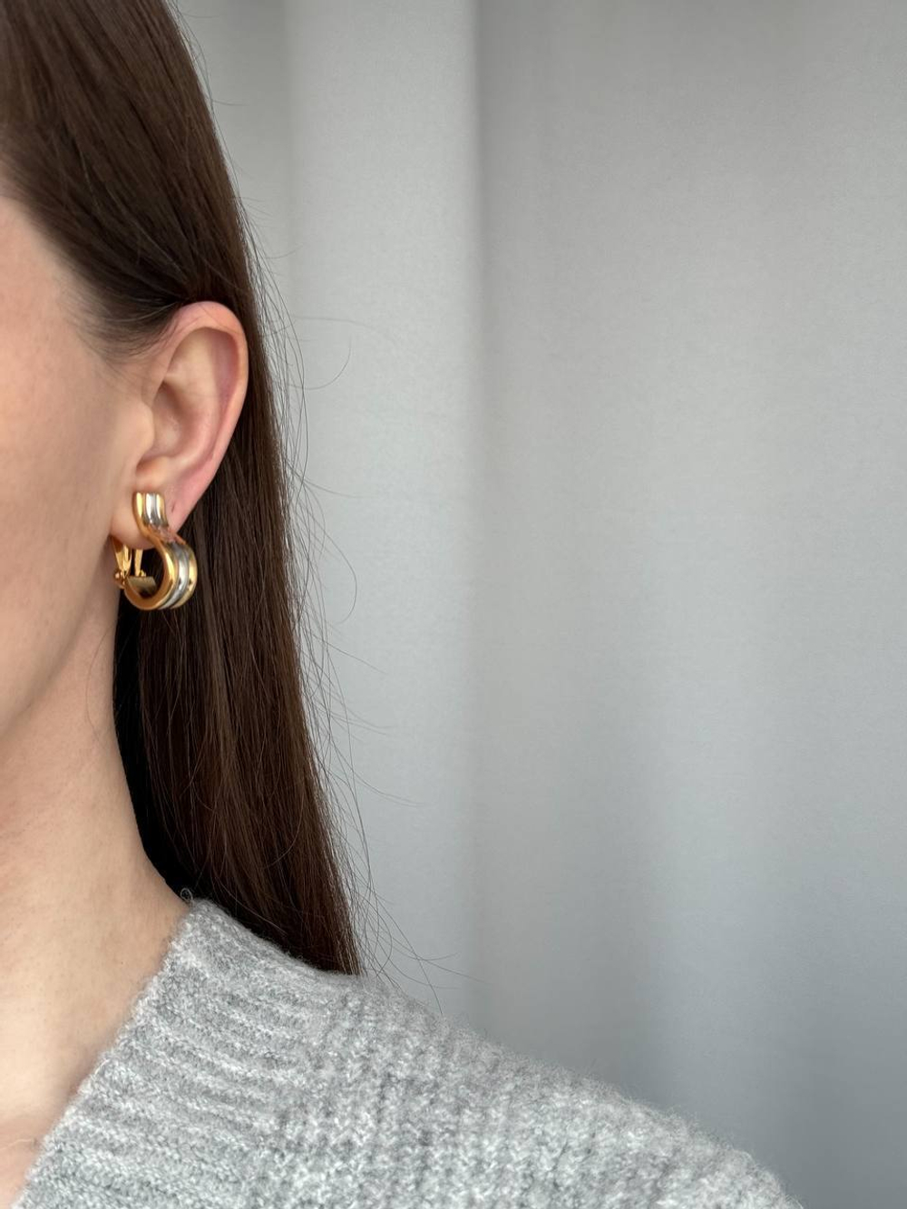 Клипсы биколор Nina Ricci