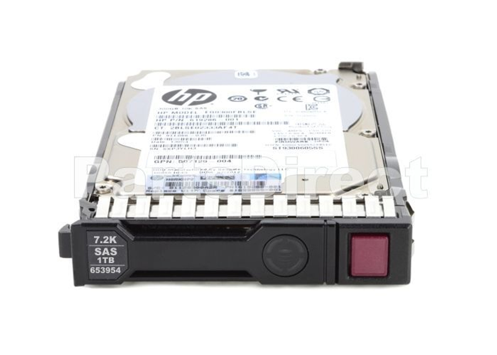 Жесткий диск HPE MM1000FBFVR-SC HP G8 G9 1-TB 6G 7.2K 2.5 SAS