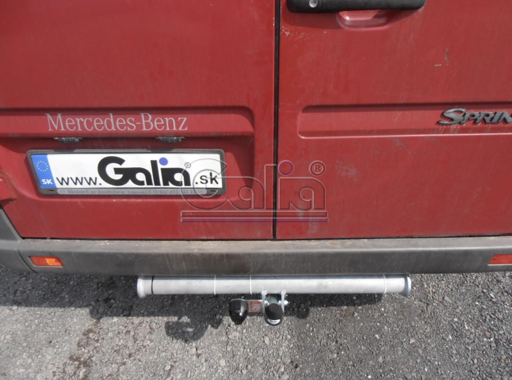 Фаркоп оцинкованный Galia M034C для Mercedes Sprinter Classic 2013-, Mercedes Sprinter 1995-2006, Volkswagen LT 1995-2006(паспорт и сертификат в комплекте)(без электрики)