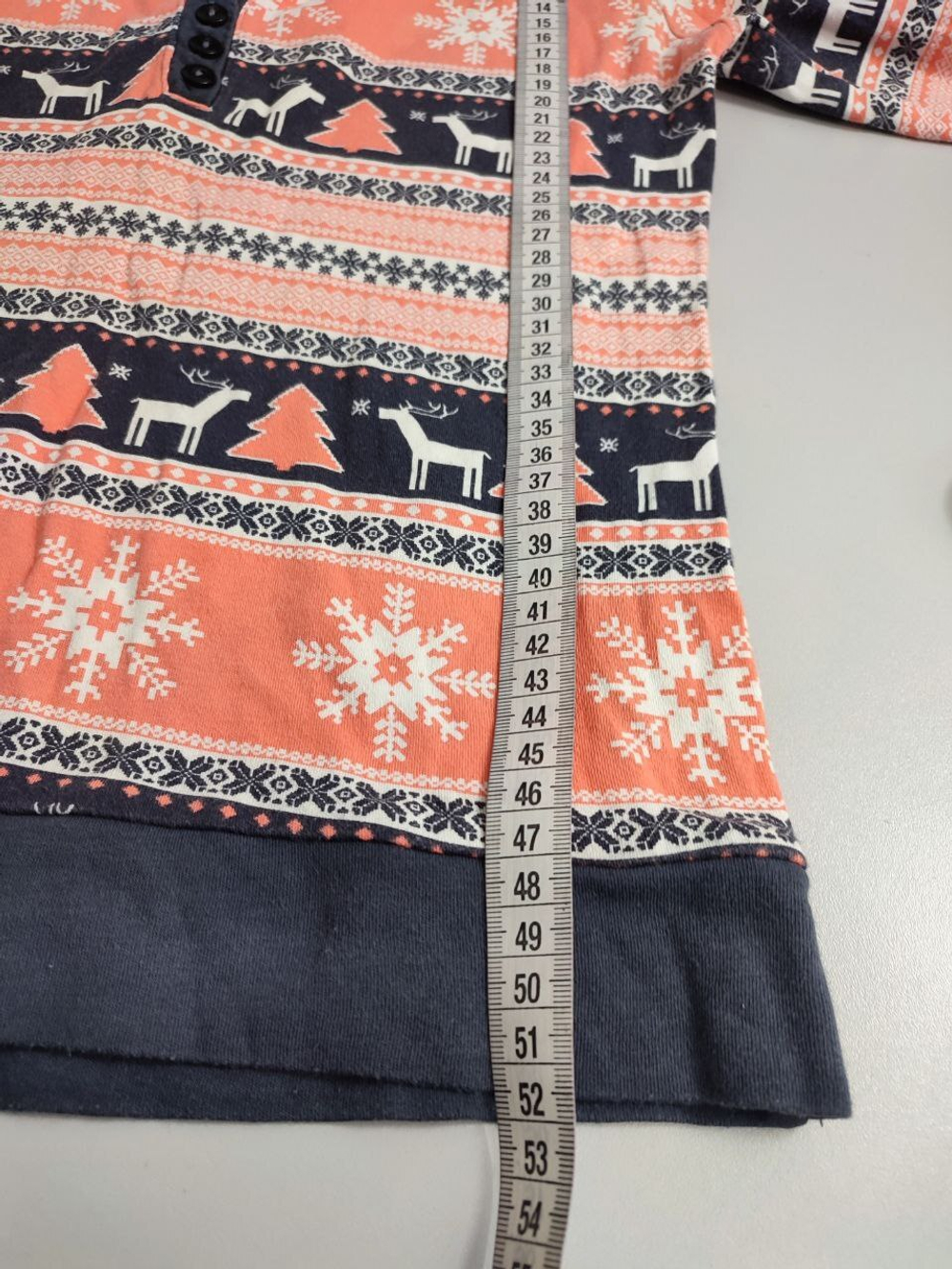 Свитшот с орнаментом на 12/14 лет