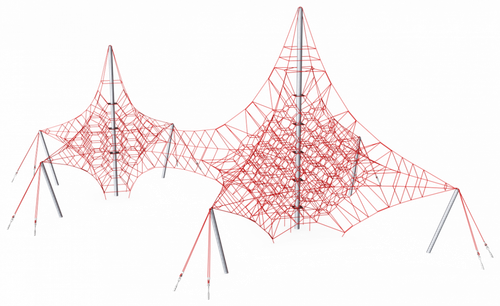 Двойная тросовая конструкция
