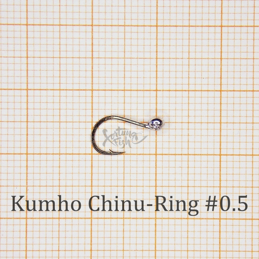 Крючок с напайкой Kumho Chinu-Ring (50 шт/уп)