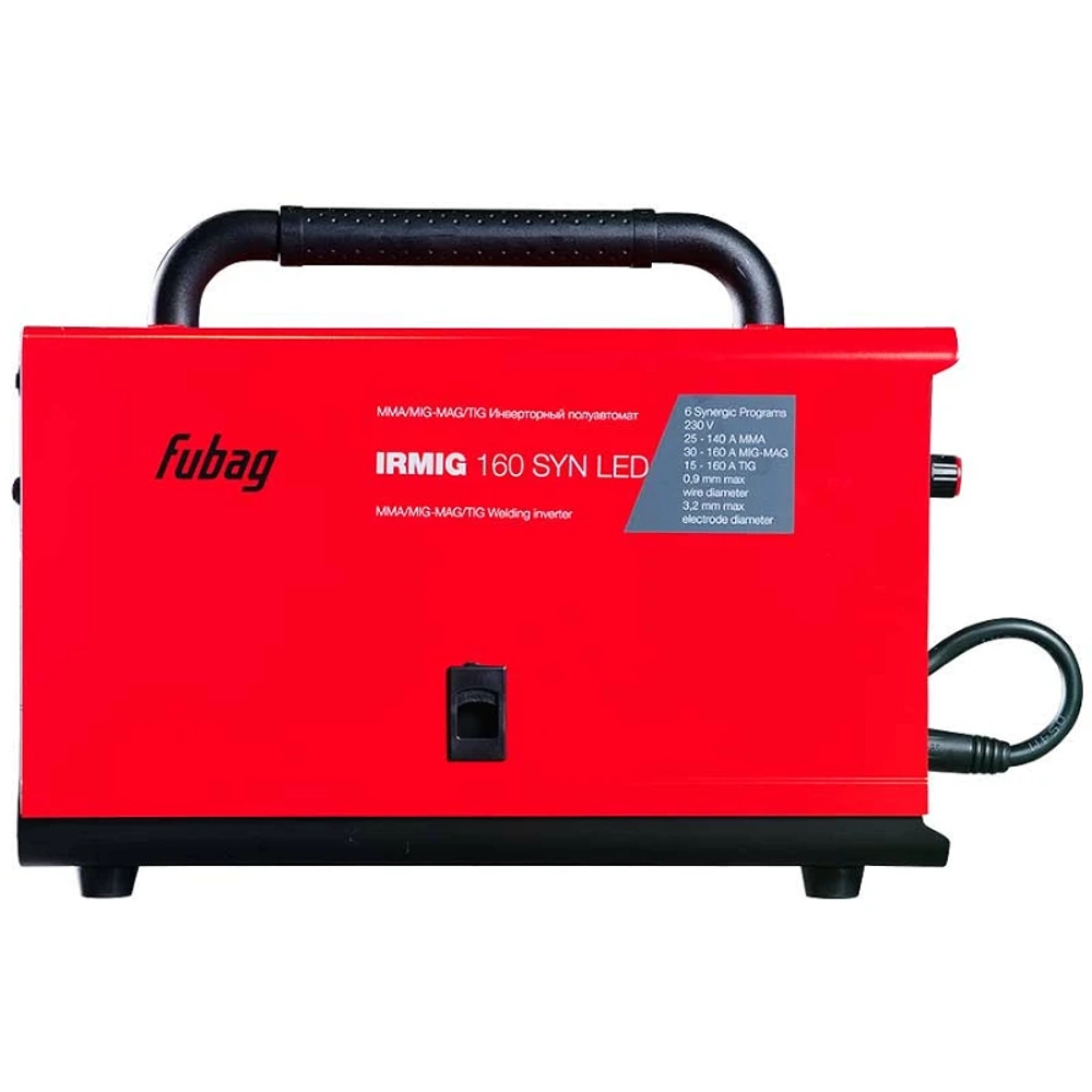 FUBAG IRMIG 160 SYN LED сварочный полуавтомат инверторный с горелкой 150А 646402