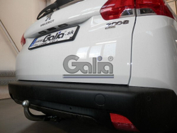 Фаркоп оцинкованный Galia P045A для Peugeot 2008 2013-(паспорт и сертификат в комплекте)(без электрики)