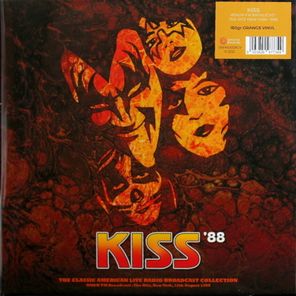 Kiss / WNEW FM Broadcast The Ritz NY, 12th August 1988(Coloured Vinyl)(LP)