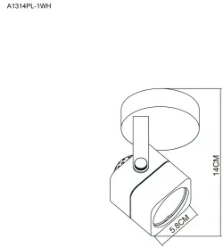 Трековый светильник Arte Lamp
