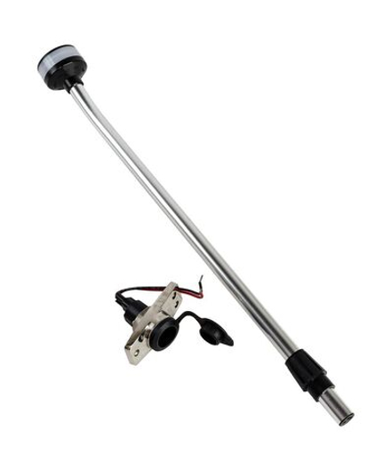 Огонь топовый на стойке 24" съемный, светодиодный