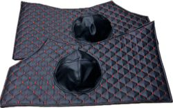 Утеплитель под фары внутр. УАЗ 452 Буханка, 2206, 3303 (красная нить Рубин)