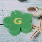 Губка для тела поролоновая фигурная «Цветок», d-15см