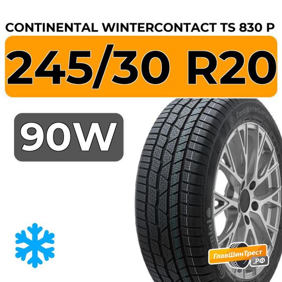 Continental WinterContact TS 830 P 245/30 R20 90W XL