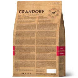 Grandorf Lamb & Turkey, Adult Medium & Maxi для средних и крупных пород (Ягнёнок с индейкой)