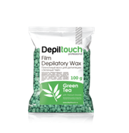 Воск плёночный в гранулах для депиляции Depiltouch Зеленый чай, 100 г