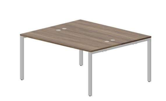 Составной стол Strike на 2 рабочих места 1580х1366х750мм (4 громмета)