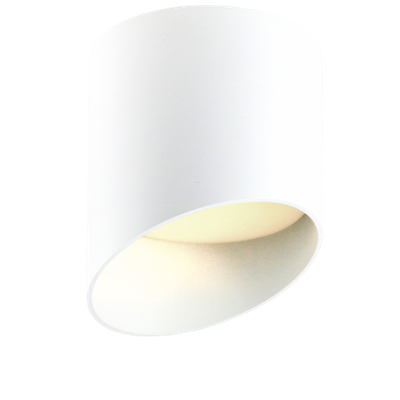 Светильник GX53 ART FLUTE белый универсальный, 83*100 мм, 40 шт/кор