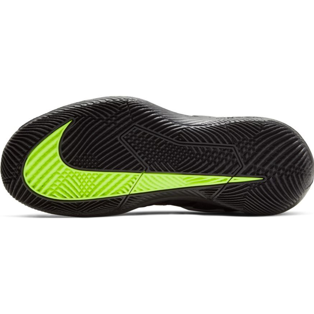 Детские теннисные кроссовки Nike JR Vapor X - black/white/volt