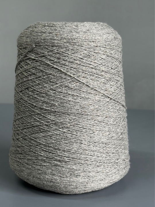 Пряжа Cariaggi Cashmere 100, 2х2/28 (100% кашемир), 700 м/ 100 гр, серый меланж