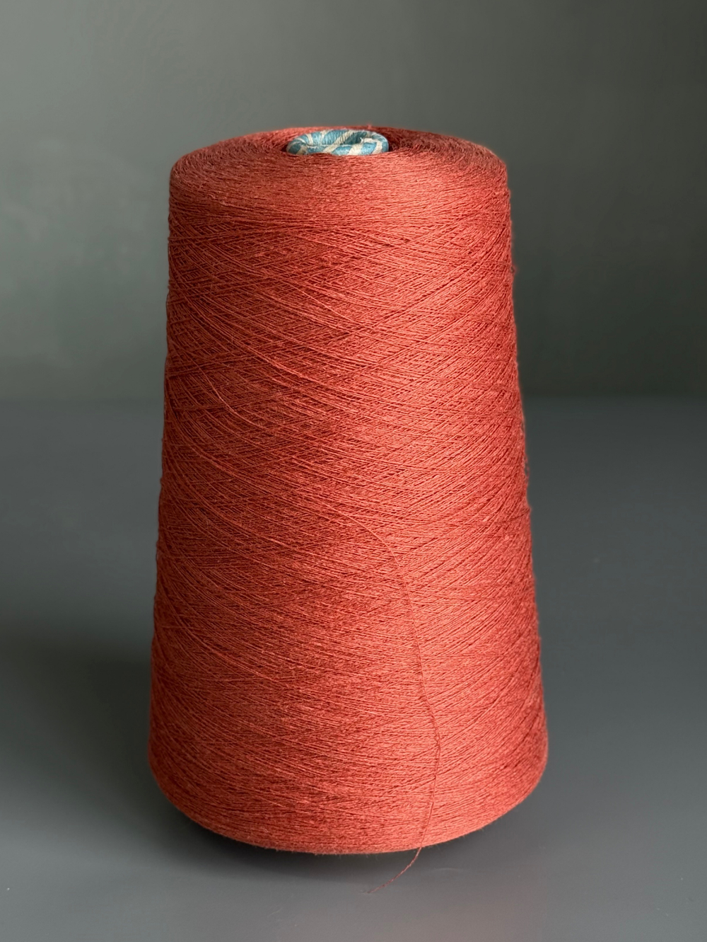 Пряжа E/MIROGLIO FLAX 2/36 (100% лен), 1800 м/100 гр, красная глина