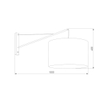 Бра TK Lighting 10438 Glorii