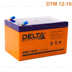 Аккумуляторная батарея Delta DTM 1215 (12V / 14.5Ah)