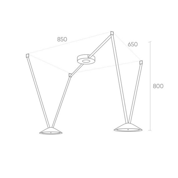 Трековая ременная система Denkirs Belty Set DK55SET03-04-DB