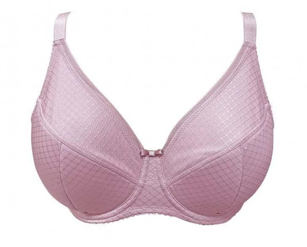 Бюстгальтер с полудублированной чашкой на тонком поролоне (Размер: 80C) (Цвет: синий)