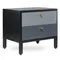 Тумба прикроватная saga, hordur, 55х40х50 см, черная