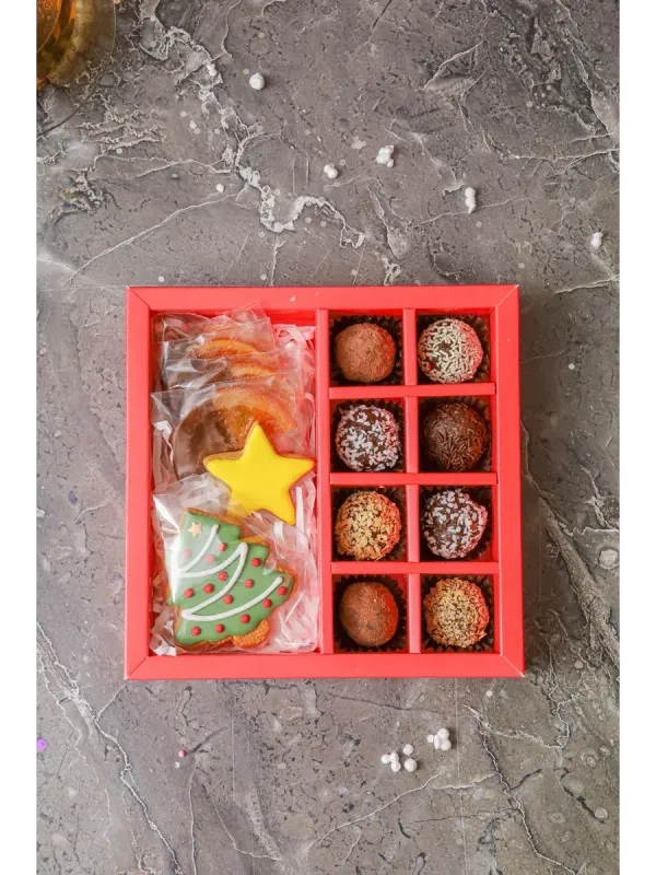 Новогодний подарочный набор конфет