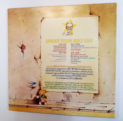 Винтажная виниловая пластинка LP Elton John Goodbye Yellow Brick Road (Japan 1978) (Promo)