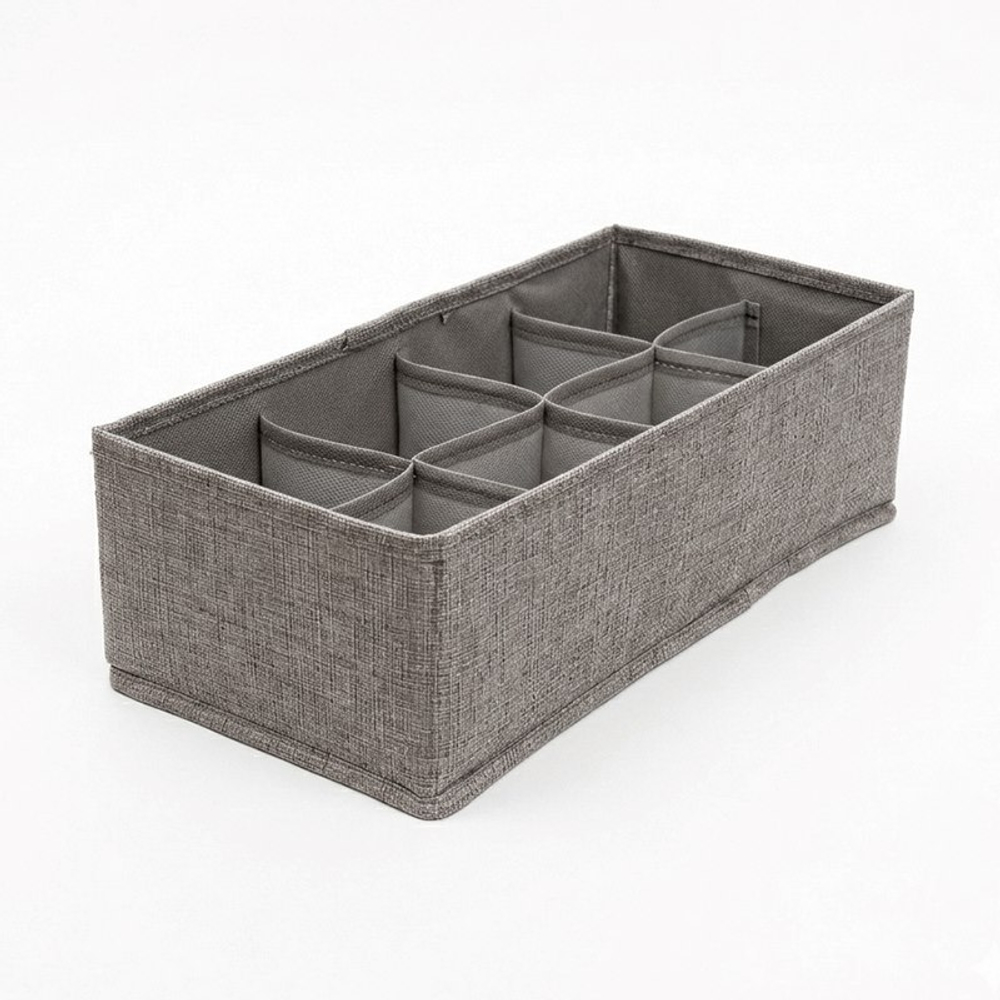 Коробка с отделениями Ytterån, 8 отделений, 32х15х10, полиэстер