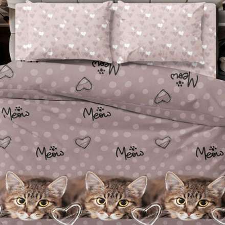 Набор наволочек из 2штук "ВЛ. ТЭФИ", бязь, 100% хлопок, Россия.