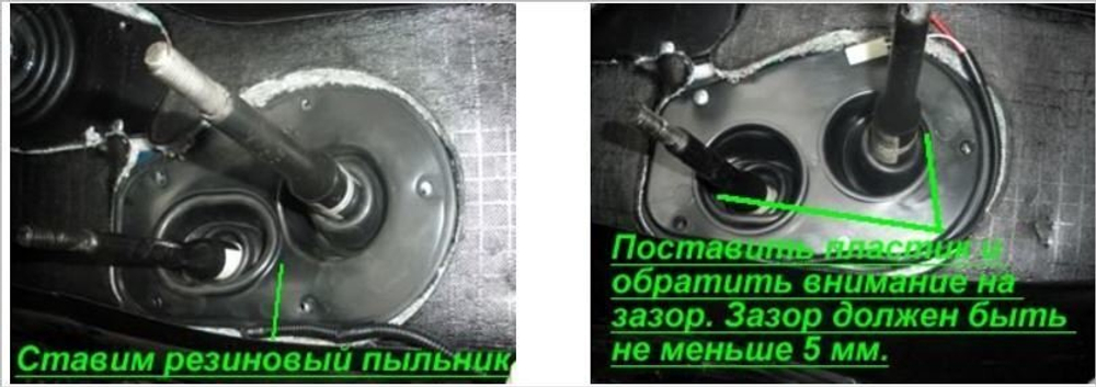 Бесшумные рычаги Нива 4х4/Легенд раздатки (антивибрационные). "Тихие ручки" (комплект)