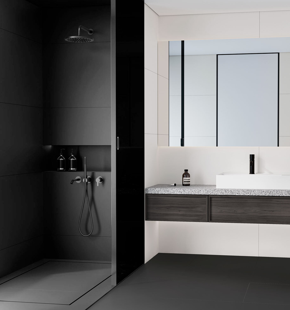 Staro Slim Elite Black Matt 60x120