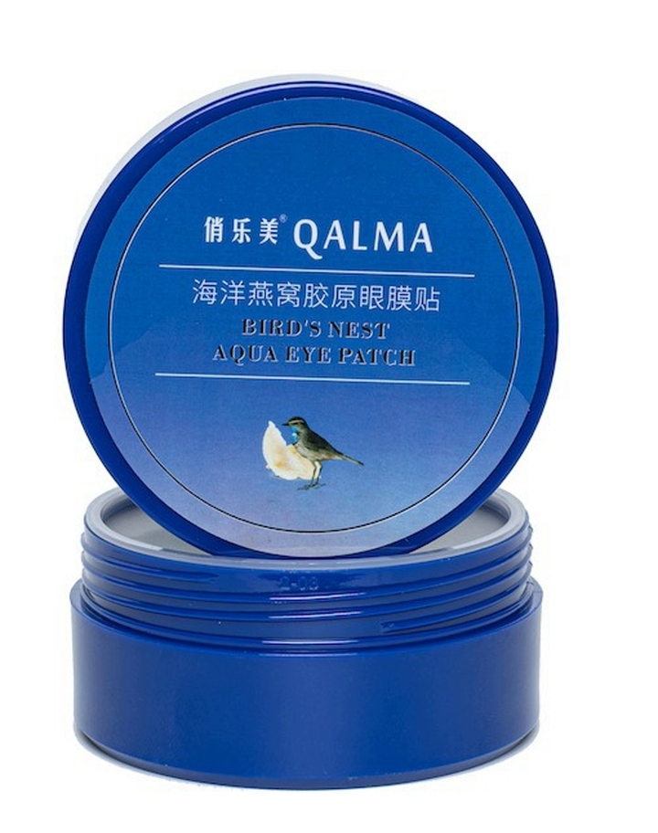 Патчи для глаз Qalma с Ласточкиным гнездом Bird's Nest Aqua 60 шт / 84 г