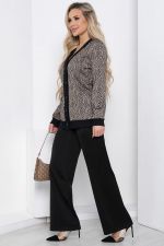 Костюм "Мгновение весны" (бежево-черный) К8474 LT Collection (Акция)