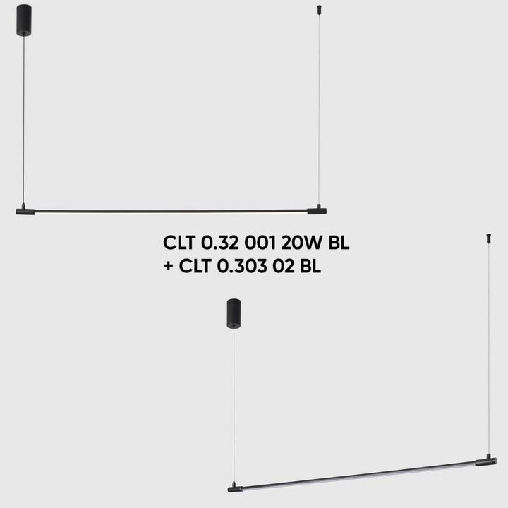 Комплект накладного потолочного крепления Crystal Lux с драйвером для модульной системы CLT 0.303 02 BL