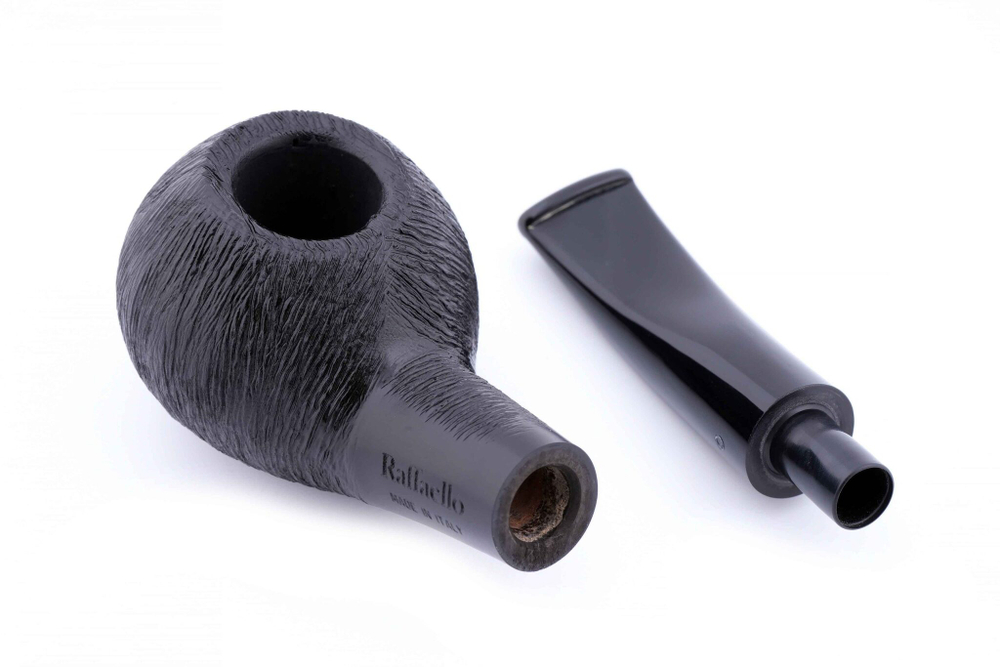 Трубка Barontini Raffaello Pettinata Black, Форма 119