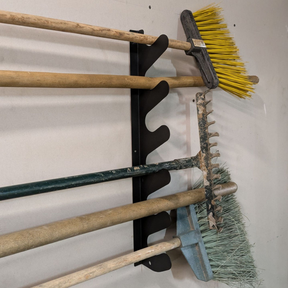 Кронштейн для лопат, граблей и прочего садового инвентаря, держатель для удочек, держатель для садового инструмента